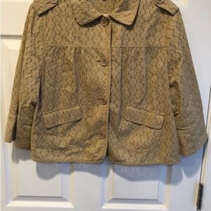 Short Banana Republic bomber jacket in eyelid